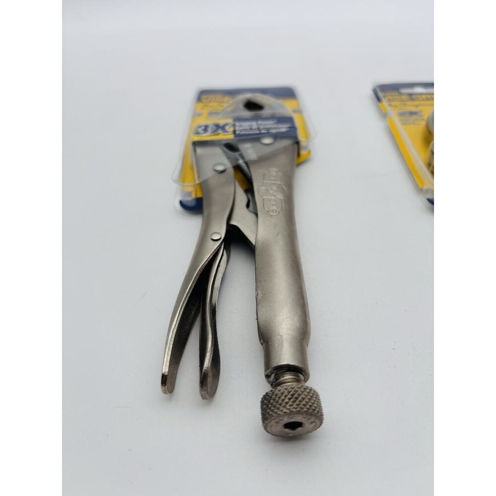 New. Set of 2 "The Original" Irwin 10CR & 7WR Vise Grip Locking Pliers Sealed - Picture 9 of 15